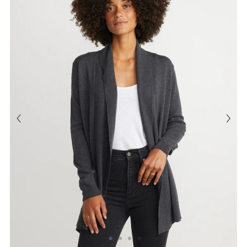 Marine Layer Mae Open Front Cardigan Xs - image 1